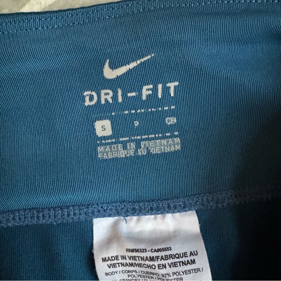 Nike Blue Leggings Size Small - Picture 4 of 4